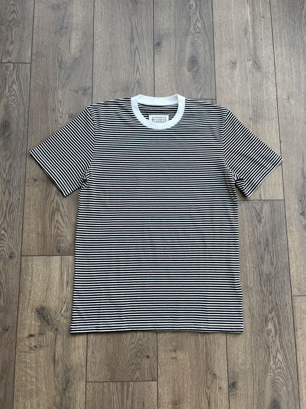 Maison Margiela Maison Margiela Classic Stripe T-Shirt Size US S / EU 44-46 / 1 - 1 Thumbnail