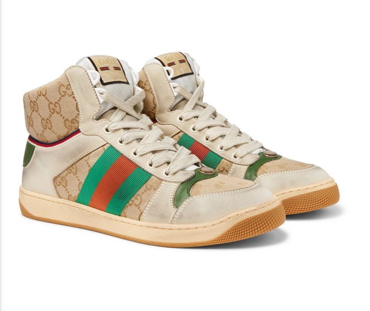 Gucci Gucci Screener High Top Sneaker Size US 7 / EU 40 - 1 Thumbnail