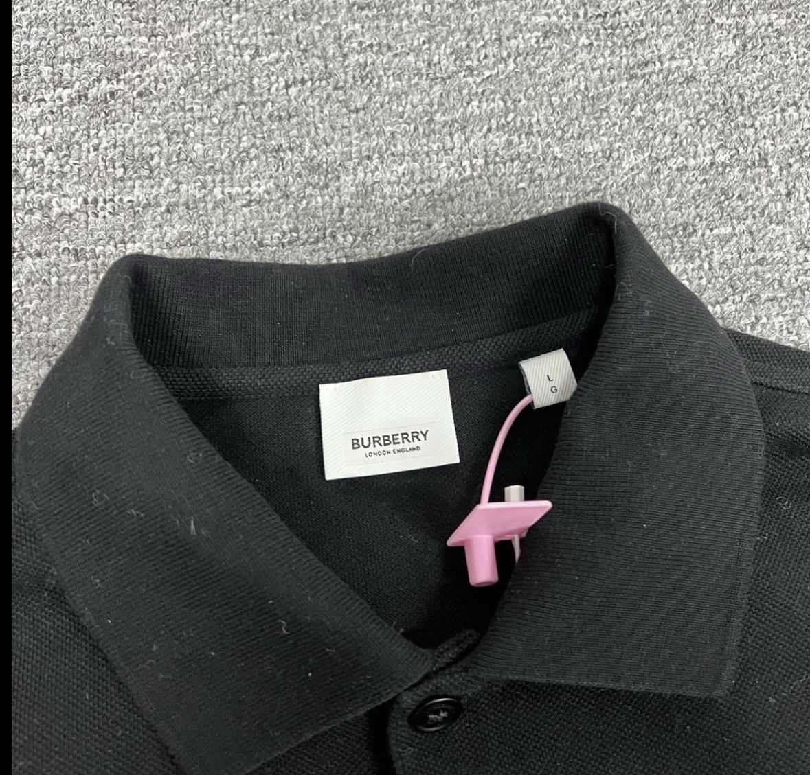 Burberry Burberry Polo Longsleeve Size US L / EU 52-54 / 3 - 2 Thumbnail