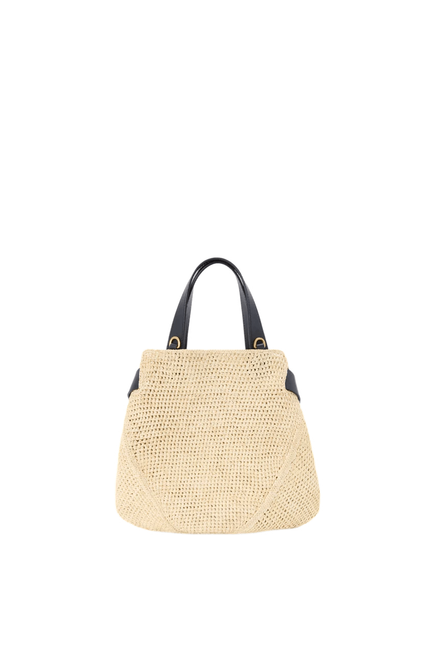 Loewe LOEWE Punch Hole Mini Natural Raffia Bag $2990 Size ONE SIZE - 2 Thumbnail