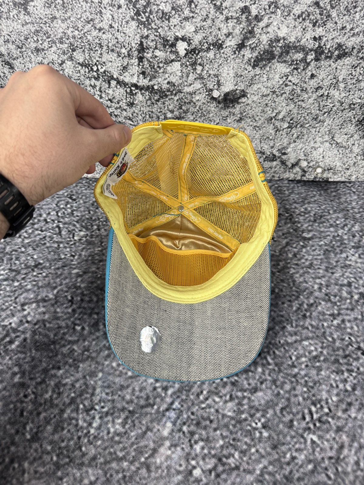 Ed Hardy Ed Hardy by Christian Audigier Baseball Trucker Cap Vintage Size ONE SIZE - 10 Thumbnail