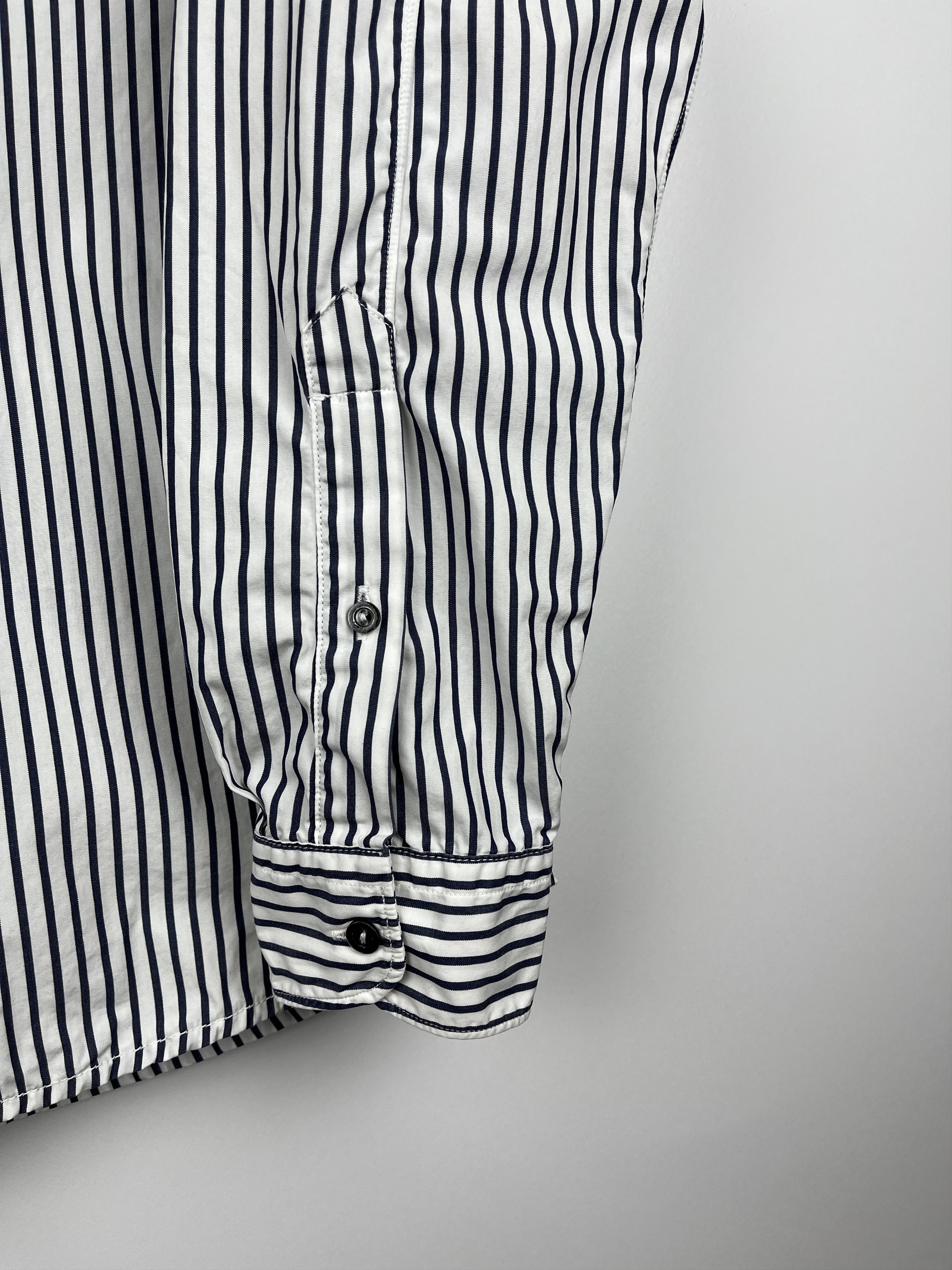 Diesel Black Gold Diesel Black Gold Collection Striped Long Sleeve Shirt Size US S / EU 44-46 / 1 - 8 Thumbnail