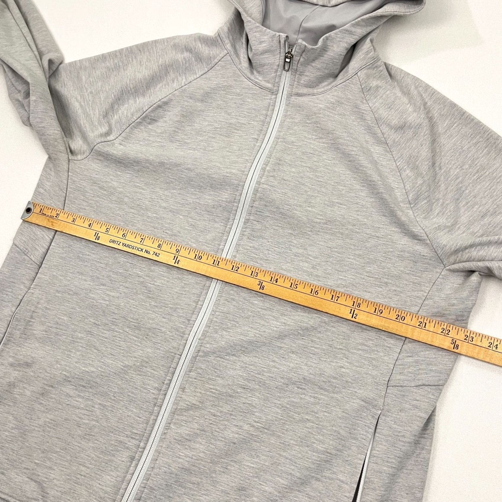 Lululemon Lululemon City Sweat Zip Hoodie Mens XL Gray Active Athleisure Jacket Size US XL / EU 56 / 4 - 5 Thumbnail