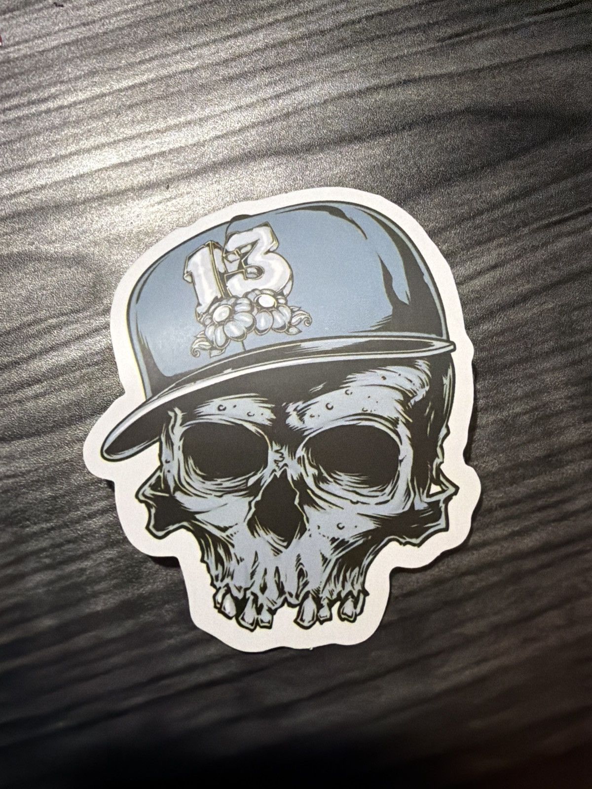 Hypebeast Hip-Hop Skull Sticker Size ONE SIZE - 1 Thumbnail