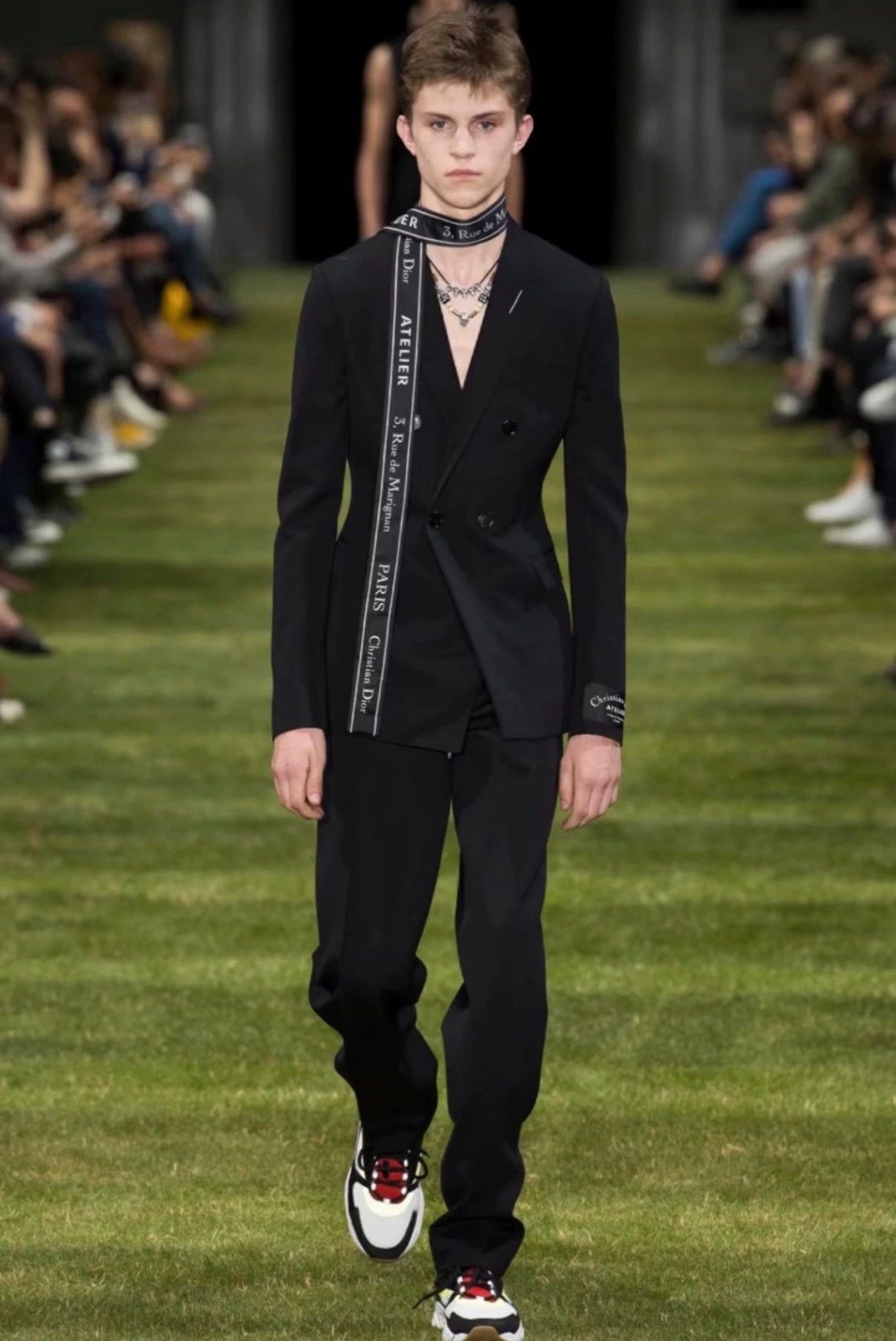 Dior dior double-breasted suit jacket 18ss Size US M / EU 48-50 / 2 - 9 Thumbnail