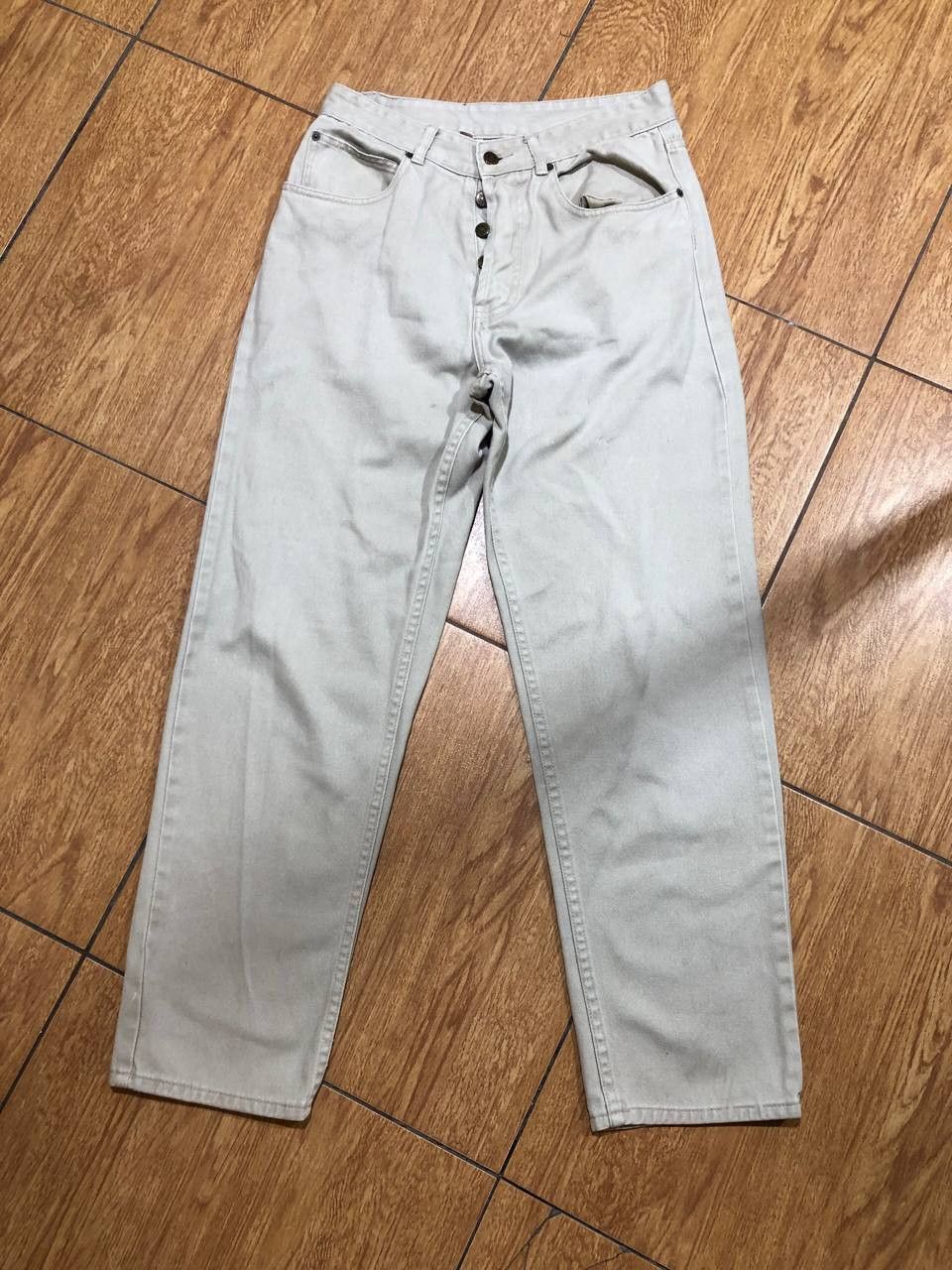 Burberry Thomas Burberry Jeans Straight Leg Denim Regular Fit Size US 32 / EU 48 - 21 Thumbnail