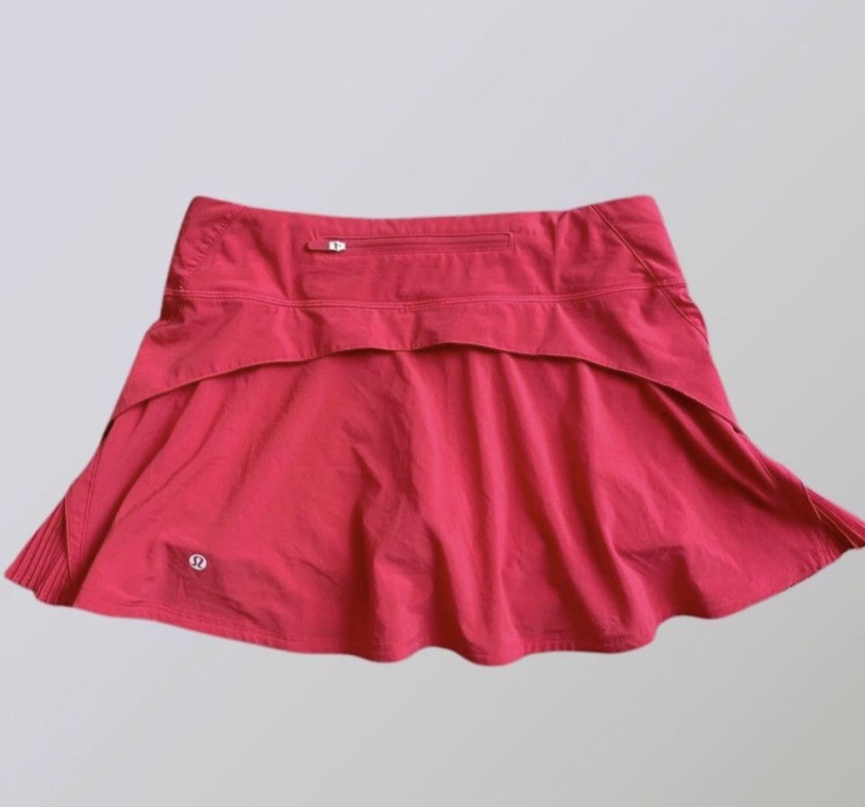 Lululemon Lululemon Play Off the Pleats skirt Hot Pink Sz.6 Size 28" / US 6 / IT 42 - 5 Thumbnail