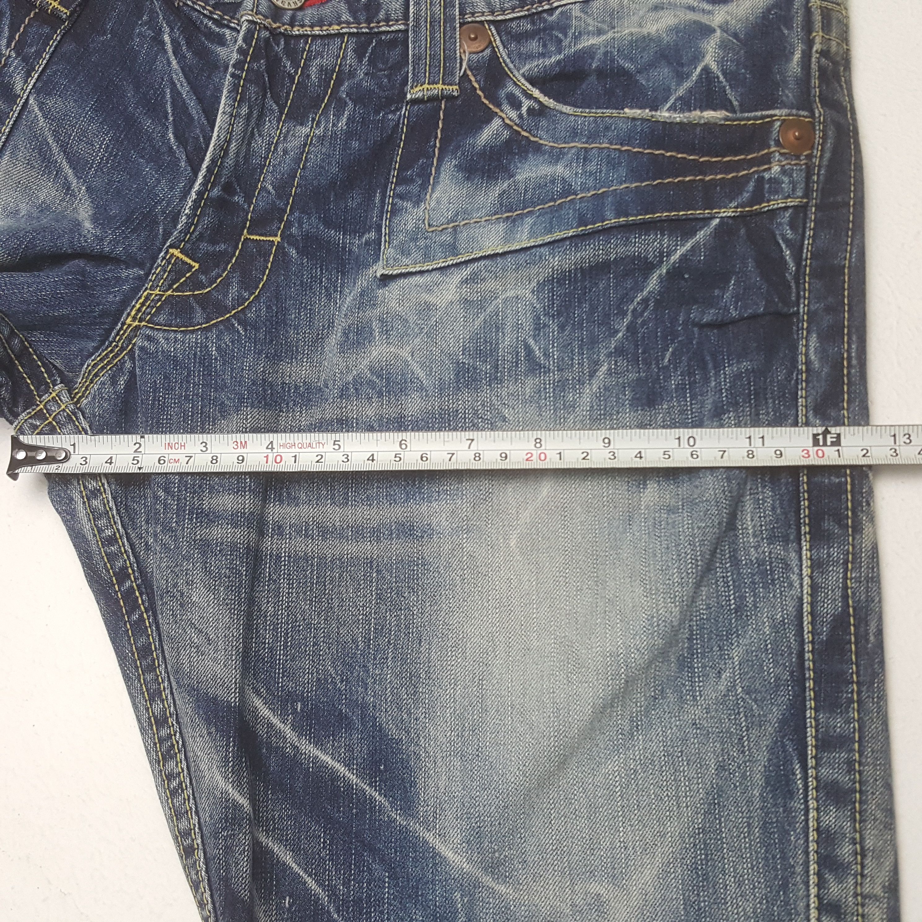 Japanese Brand × Vintage Vintage BW Jeans Nippon Japanese Denim Jeans Size US 36 / EU 52 - 13 Thumbnail
