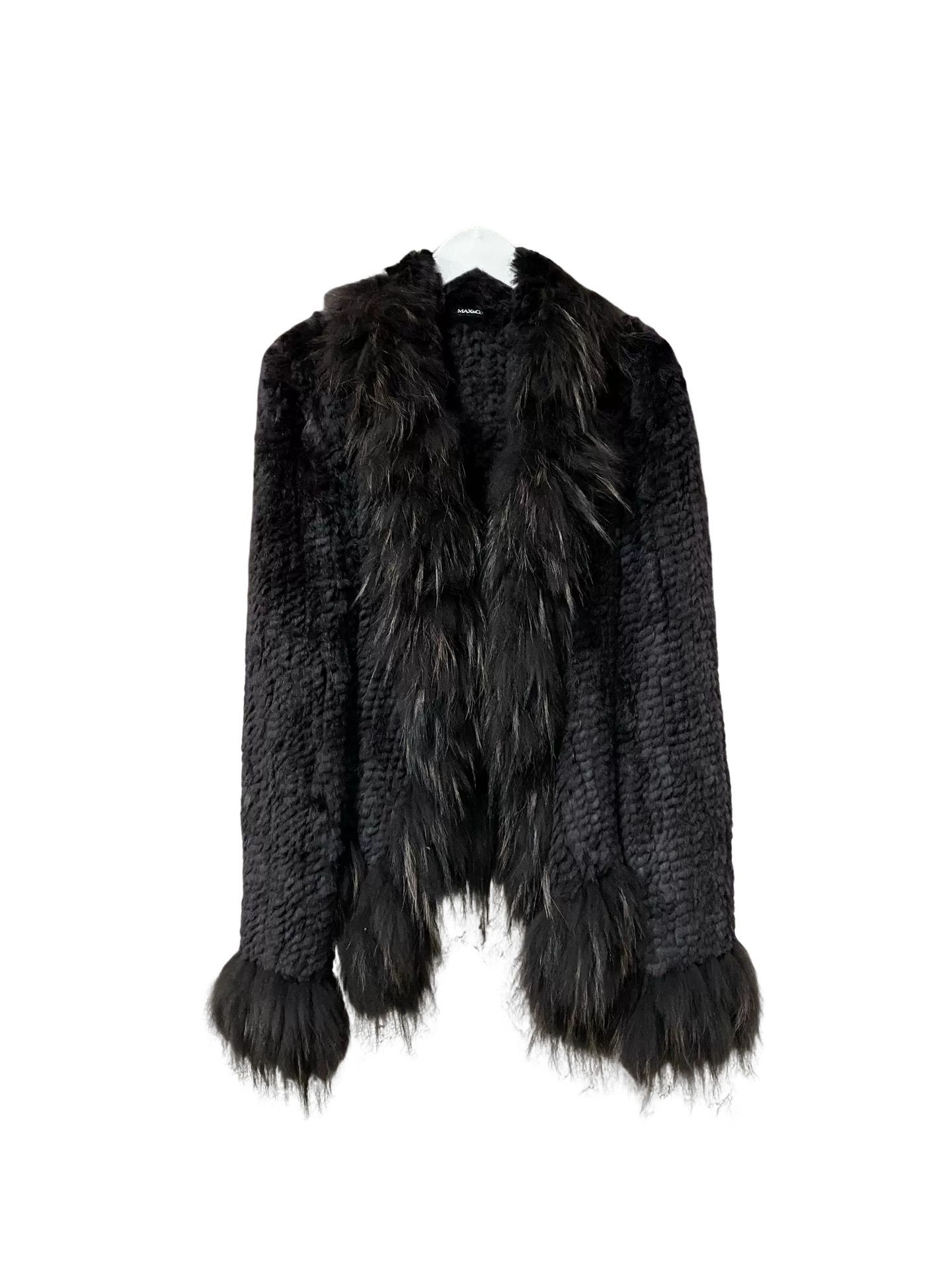 MAX&Co. MAX&Co Rabbit Fur Jacket Size M Size M / US 6-8 / IT 42-44 - 1 Thumbnail