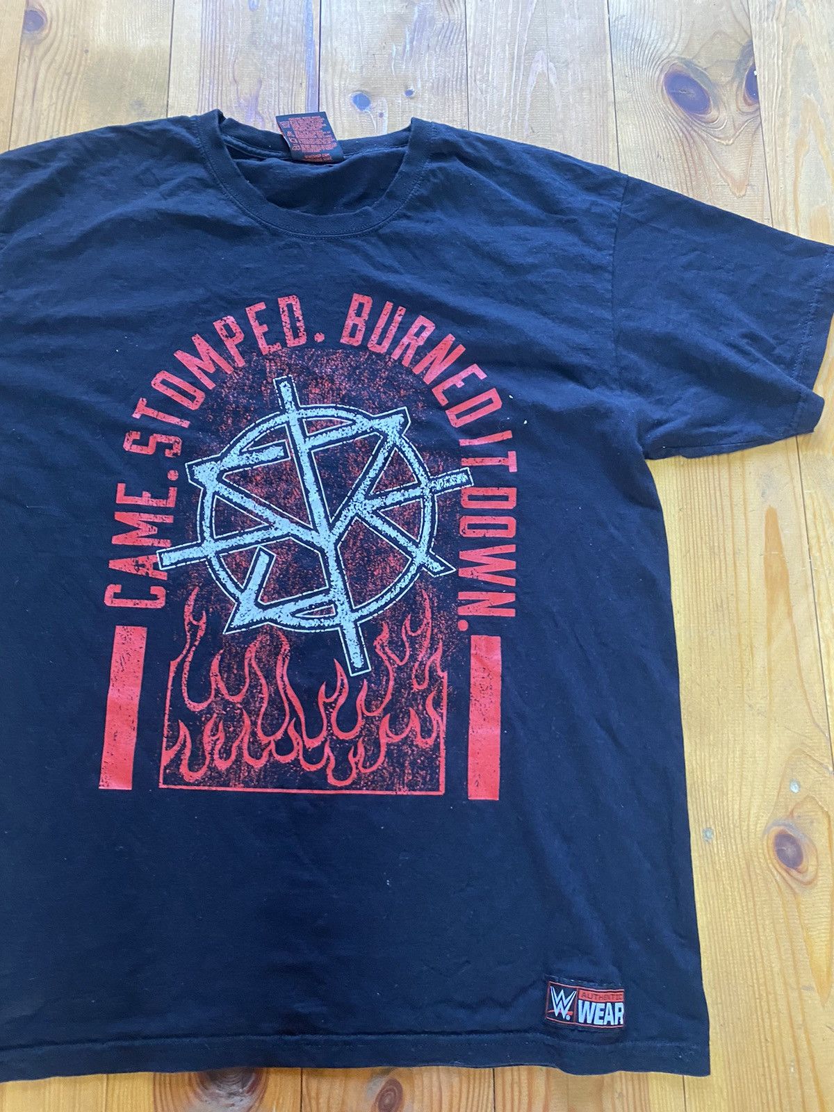WWE WWE Seth Rollins Came Stomped Burned It Downed T-shirt XL Size US XL / EU 56 / 4 - 2 Thumbnail
