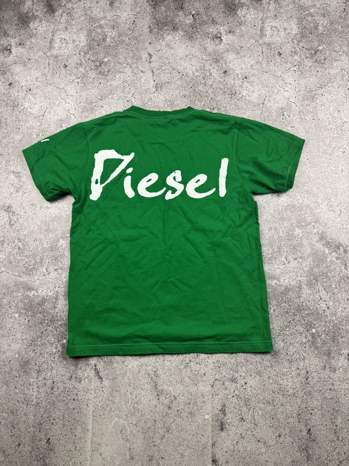 Diesel Vintage 90s Diesel Big logo t-shirt retro rare Y2K Japanesse Size US S / EU 44-46 / 1 - 4 Thumbnail