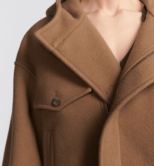 Dior o1w1db10525 443C42 Couture Hooded Jacket in Brown Size US M / EU 48-50 / 2 - 7 Thumbnail