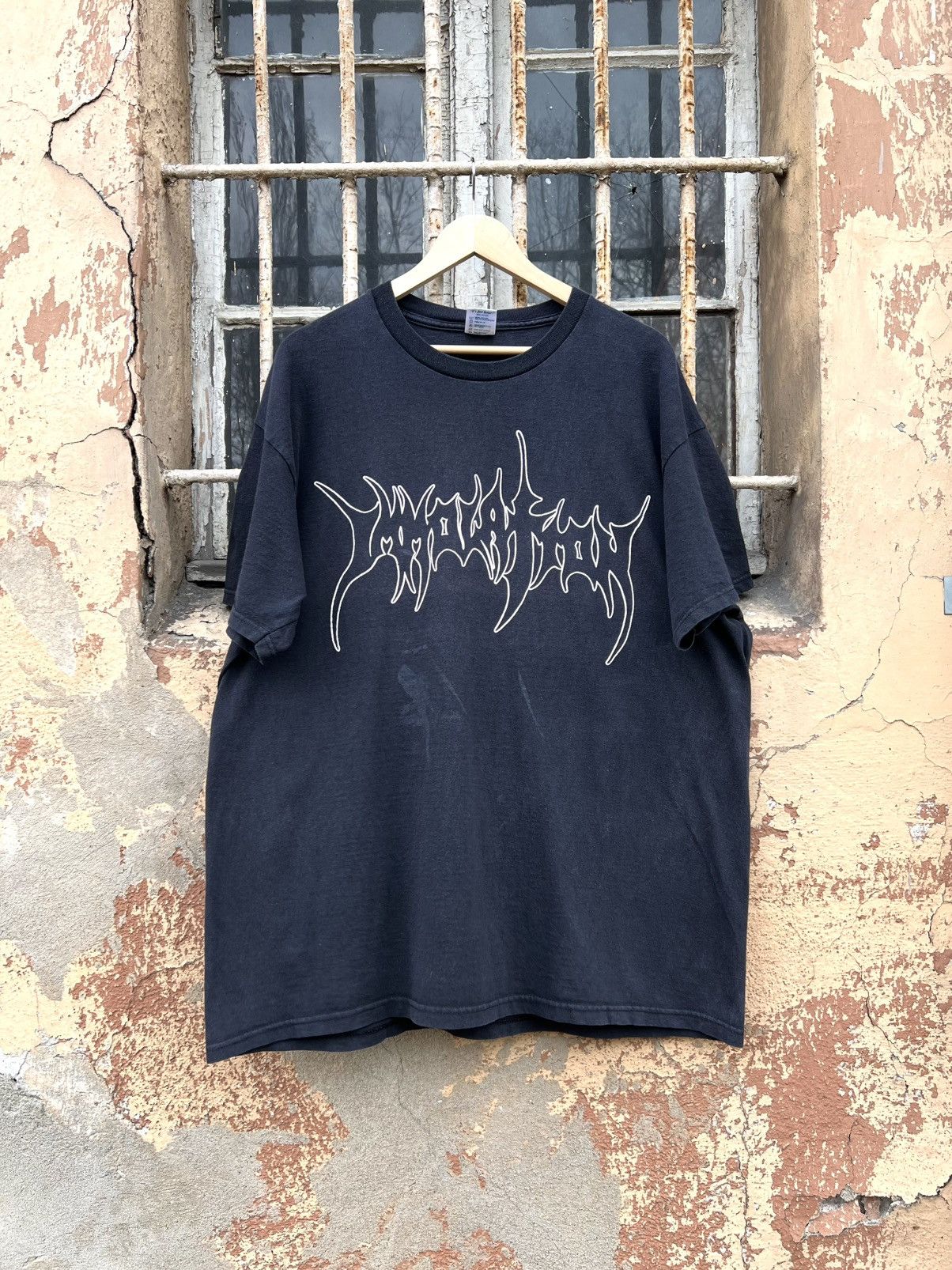 VTG 90s Immolation First In Hell Death Metal Shirt Deicide