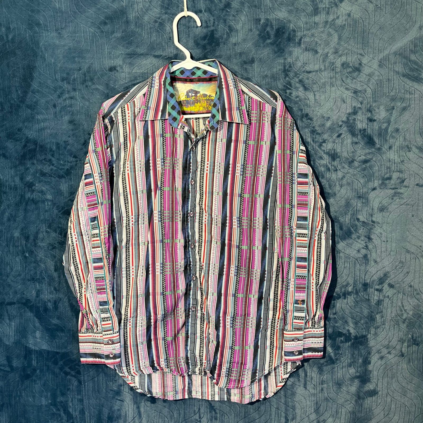 Robert Graham Robert Graham Unique Embroidered Casual Button Down Shirt Size US M / EU 48-50 / 2 - 1 Thumbnail
