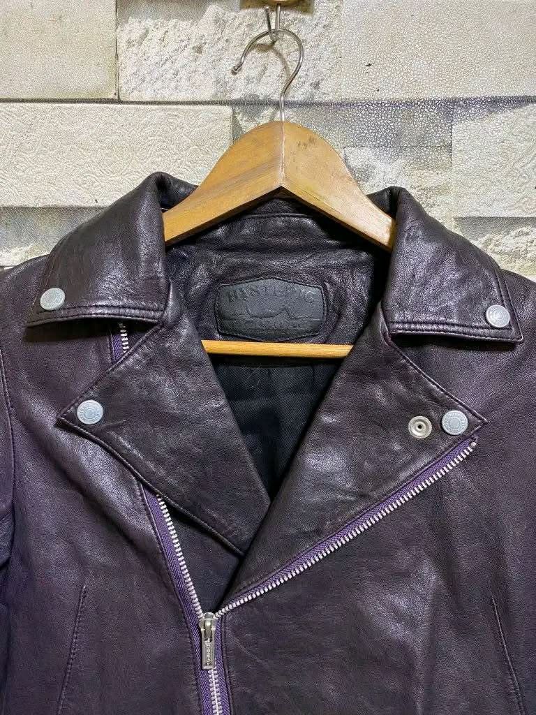 Hysteric Glamour HYSTERIC GLANOUR DOUBLE BIKER JACKET LEATHER Size S / US 4 / IT 40 - 2 Thumbnail