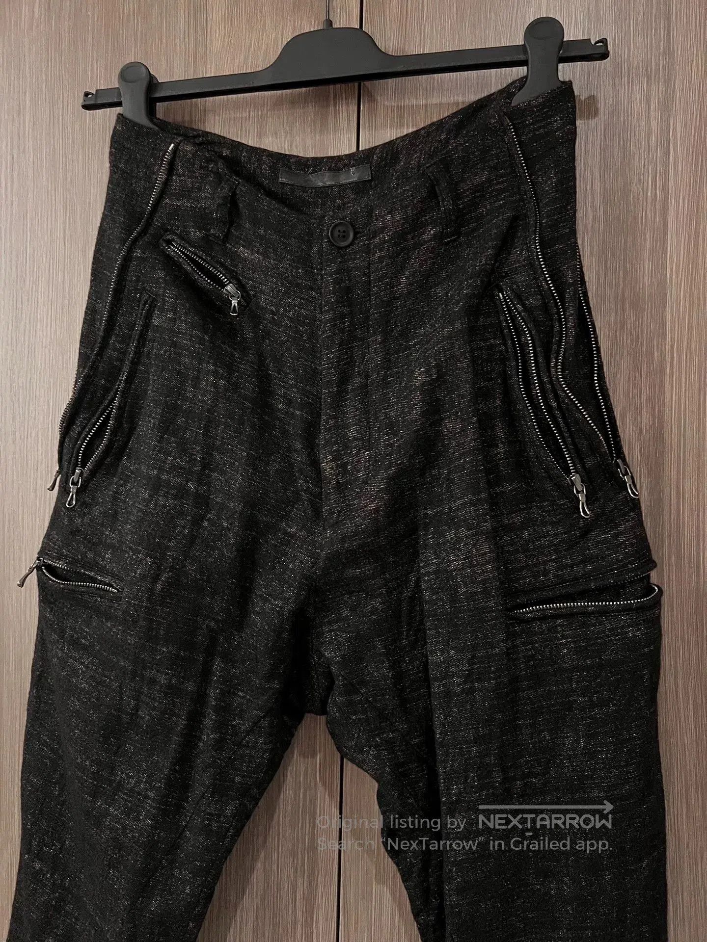 Julius Julius 7 Zipper Casual Long Pants. Size US 26 / EU 42 - 4 Thumbnail