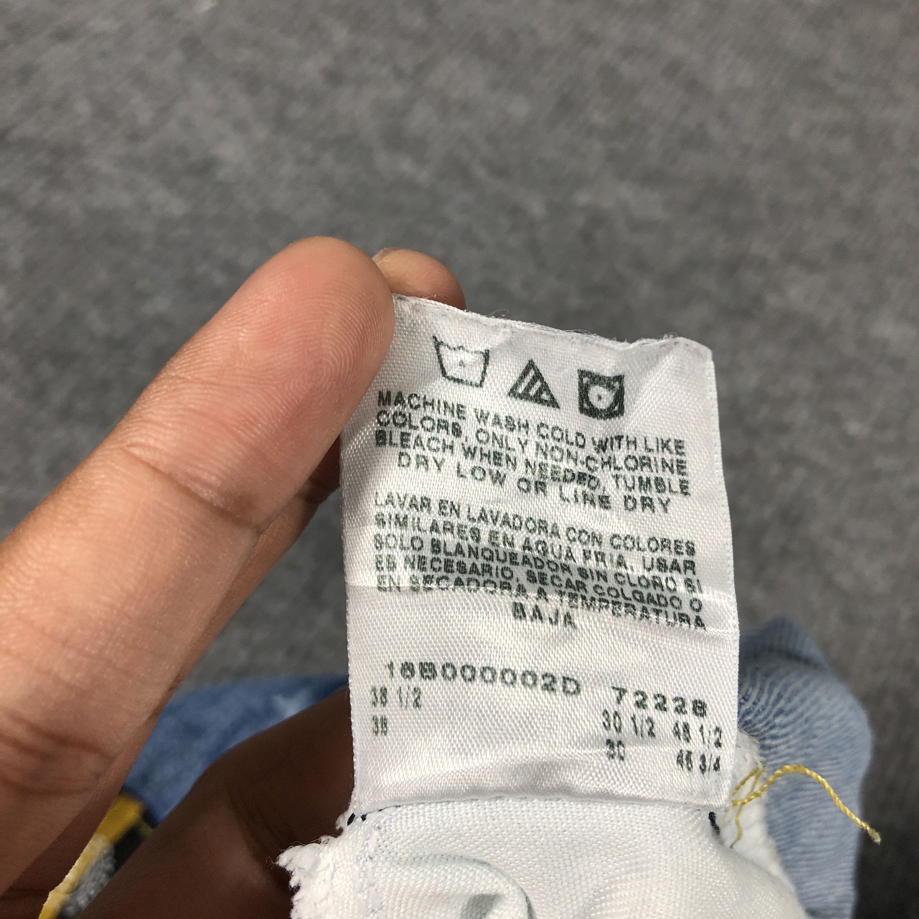 Lee × Vintage Vintage Lee Regular Straight Jeans L824 Size US 38 / EU 54 - 9 Thumbnail