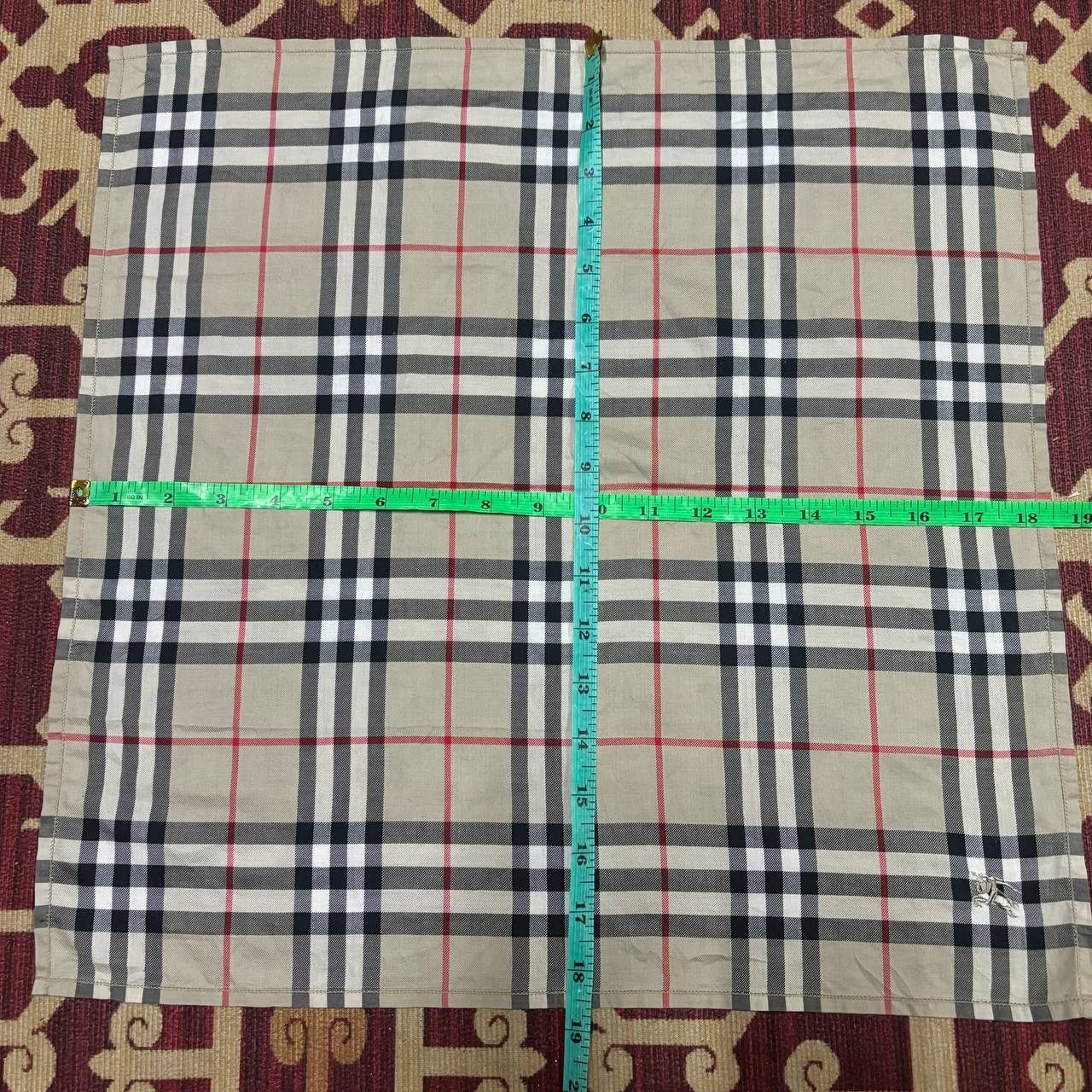 Burberry Nova Check Beige Handkerchief Bandana