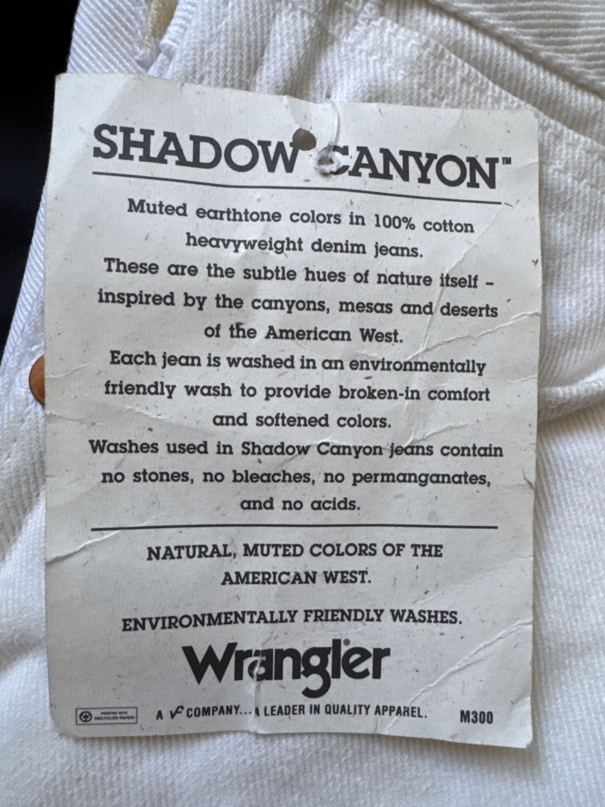 Wrangler Wrangler 13MWZ Pro Rodeo White Jeans NWT 29x34 USA Size US 29 - 4 Thumbnail