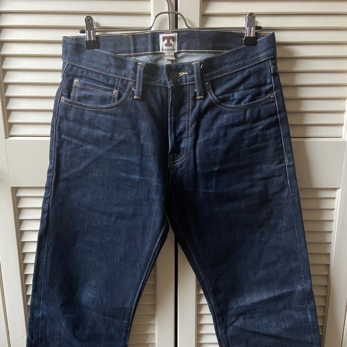 Tellason Tellason White Oak Denim Selvedge Blue Denim Jeans Straight Size US 29 - 2 Thumbnail