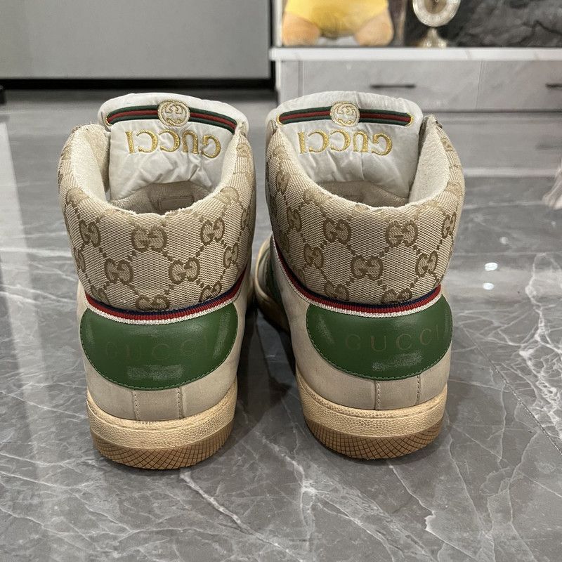 Gucci Gucci High-Top Dirty Sneakers - Size US 9.5 / EU 42-43 - 3 Thumbnail