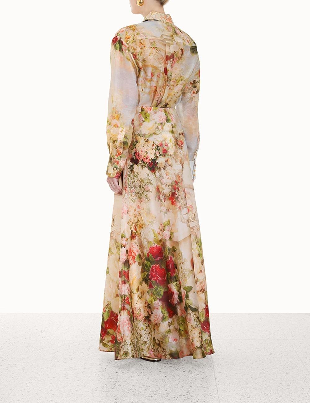 Zimmermann oc11z0225 Luminosity Flare Skirt in Multicolor Size 28" / US 6 / IT 42 - 4 Thumbnail
