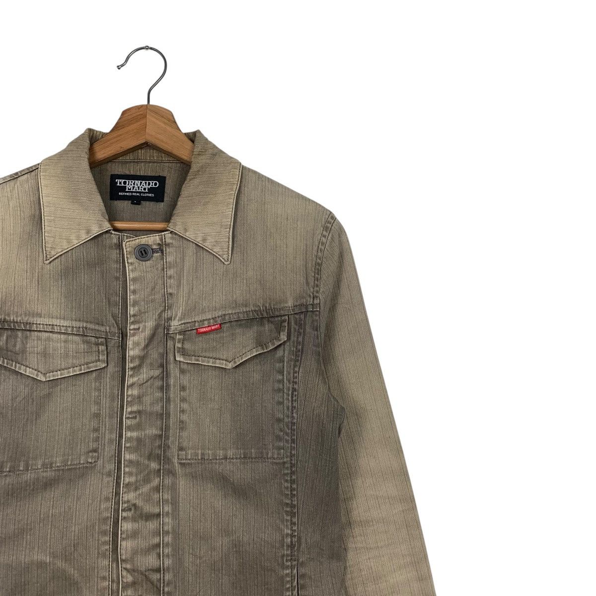 Tornado Mart Tornado Mart Denim Jacket Size US L / EU 52-54 / 3 - 5 Thumbnail