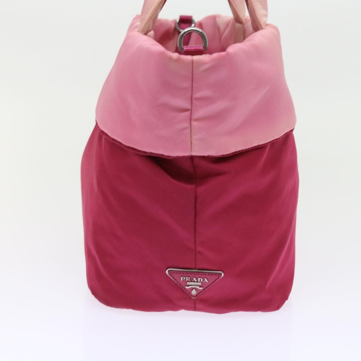 Prada PRADA Hand Bag Nylon Pink Size ONE SIZE - 5 Thumbnail