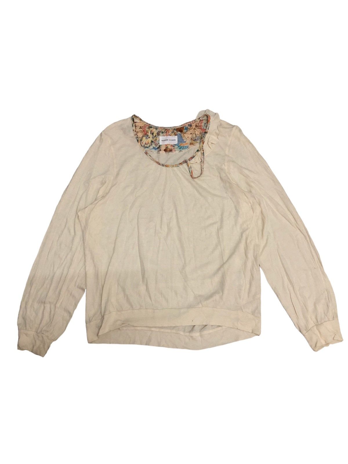 Issey Miyake × Japanese Brand × Vintage Vintage Tsumori Chisato Issey Miyake Japanese Blouse Size XS / US 0-2 / IT 36-38 - 1 Thumbnail