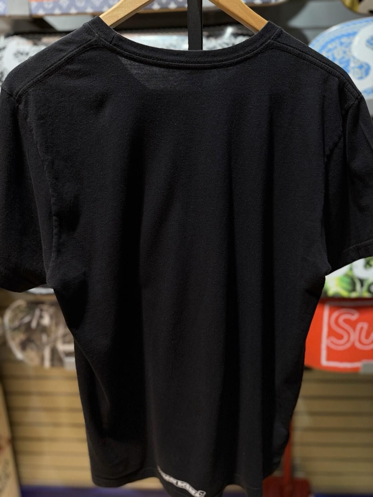 Chrome Hearts Chrome Hearts Neck Logo Tee Shirt Black Size (M) RARE Size US M / EU 48-50 / 2 - 9 Thumbnail