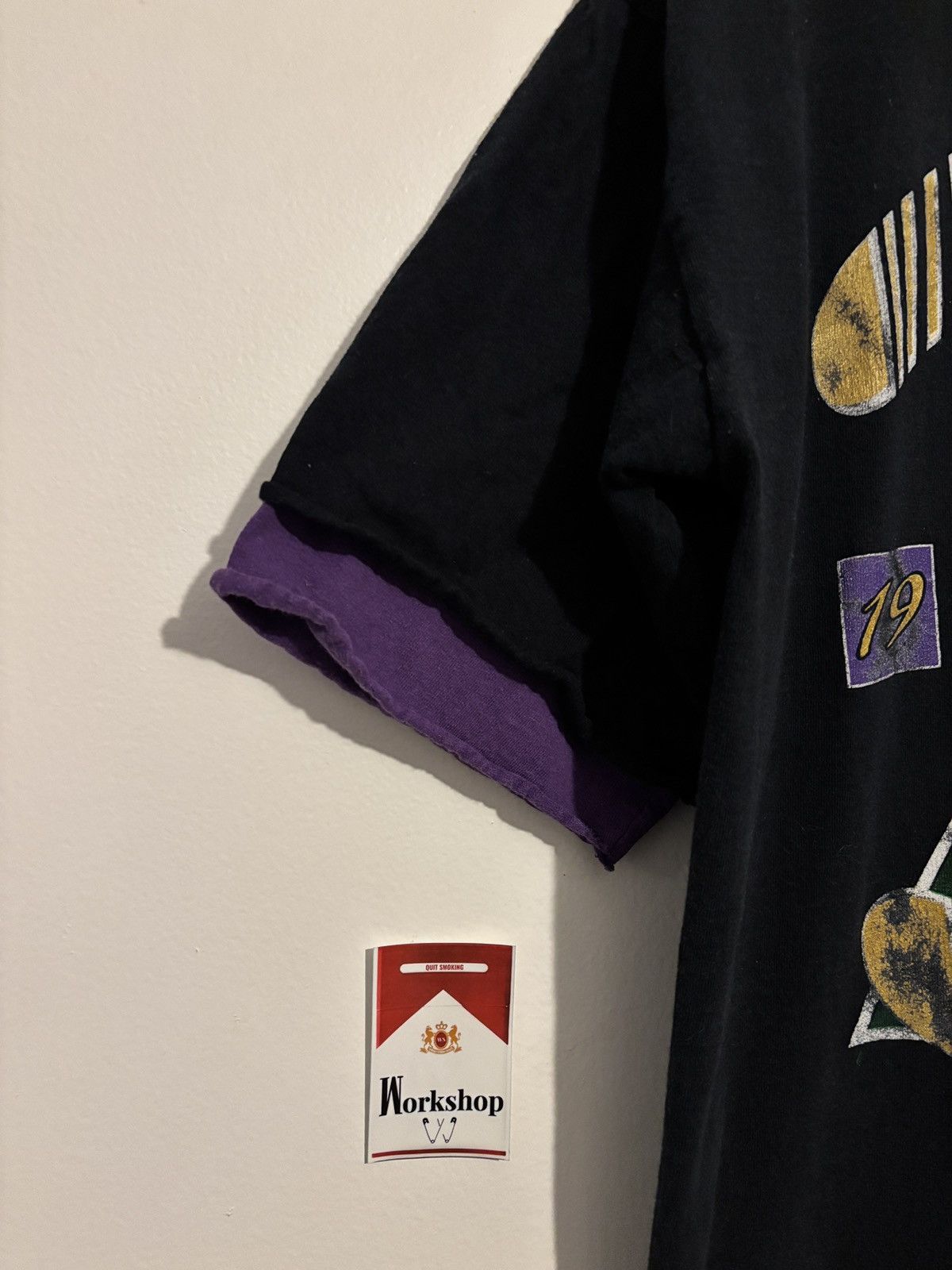 Vintage Vintage Test Print Error Huskies Champs /Lakers Double Sided Size US L / EU 52-54 / 3 - 6 Thumbnail