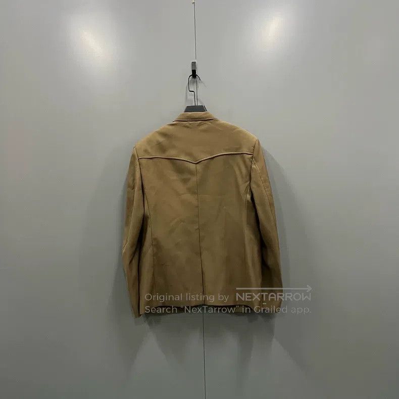 Louis Vuitton Louis Vuitton Khaki lined checkerboard blazer Size 54R - 2 Thumbnail
