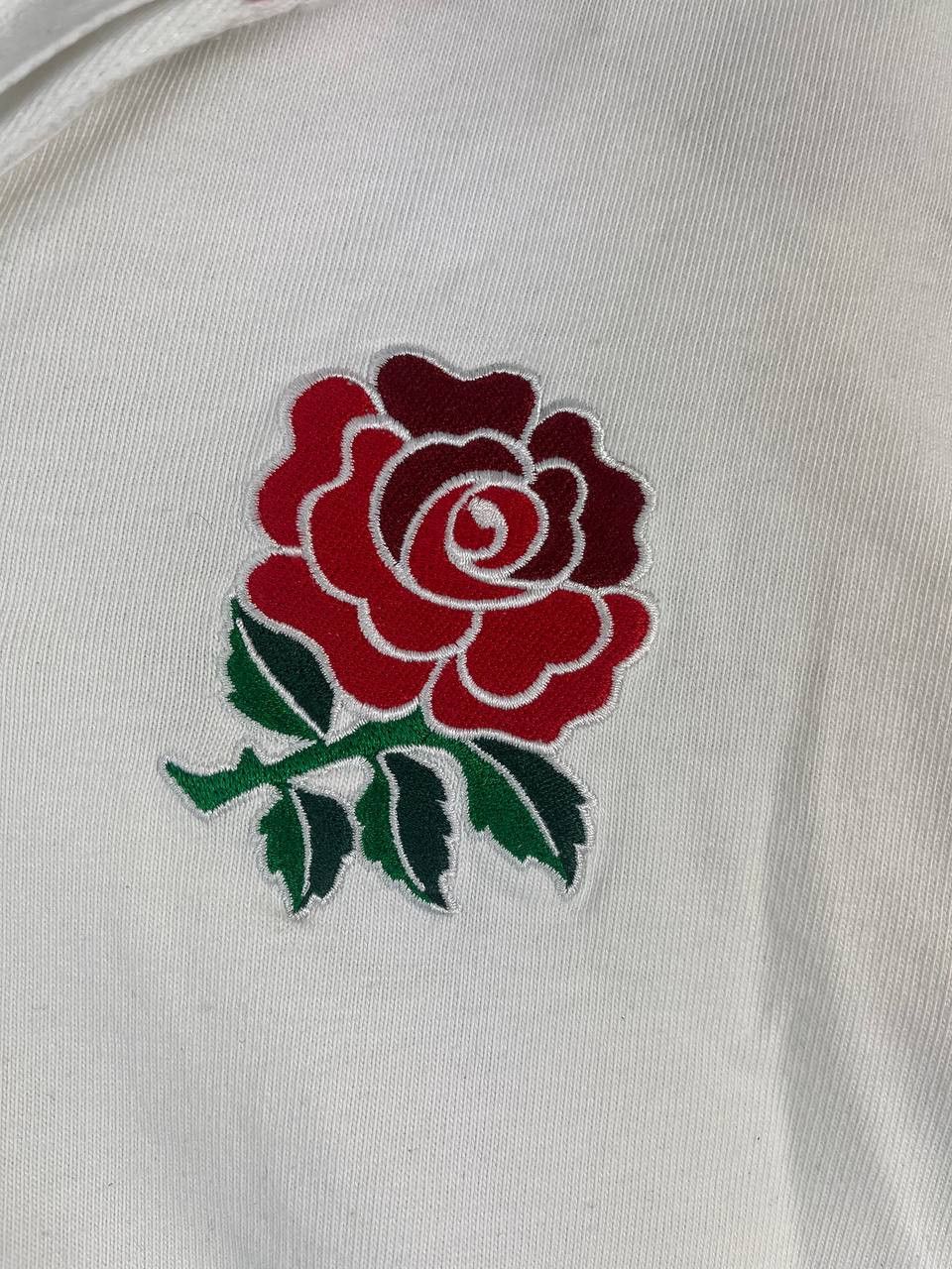 Nike Nike England Rugby Shirt Long Sleeve O2 Sponsor White Sz XL Size US XL / EU 56 / 4 - 3 Thumbnail