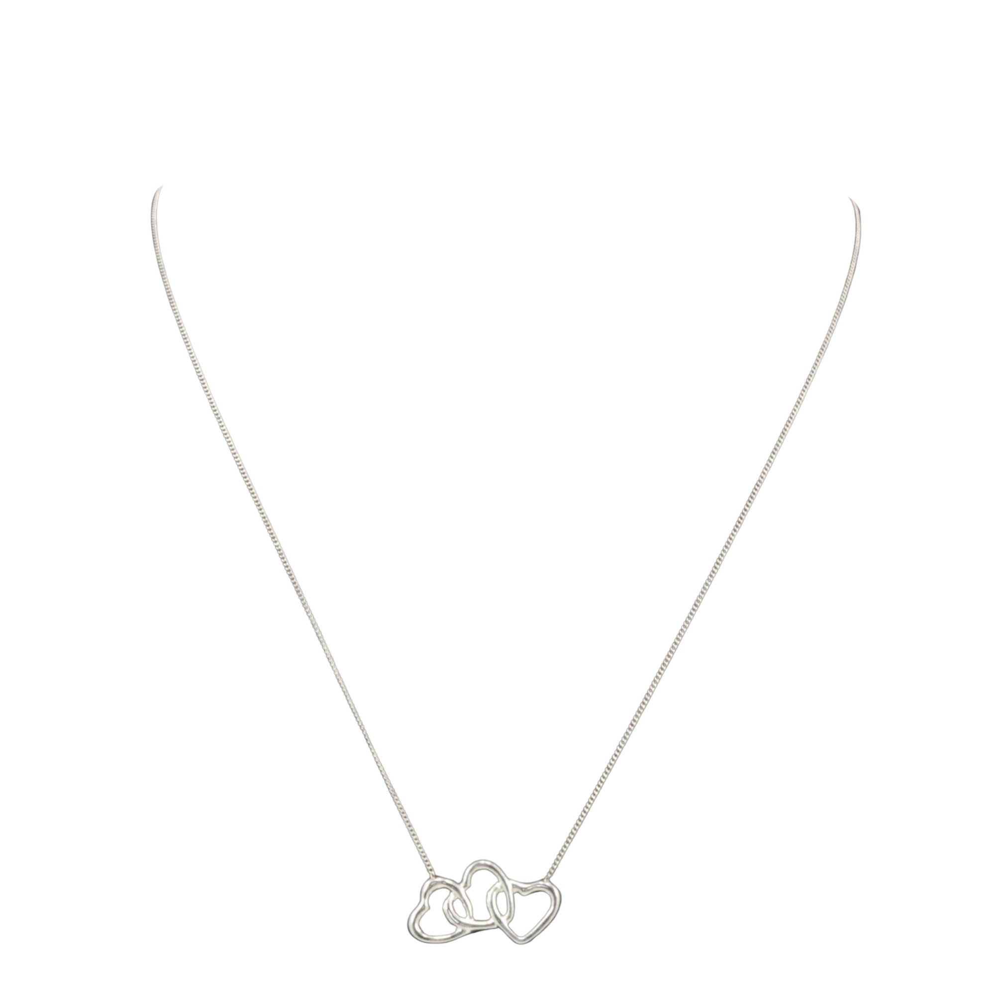 Tiffany & Co Triple Heart necklace