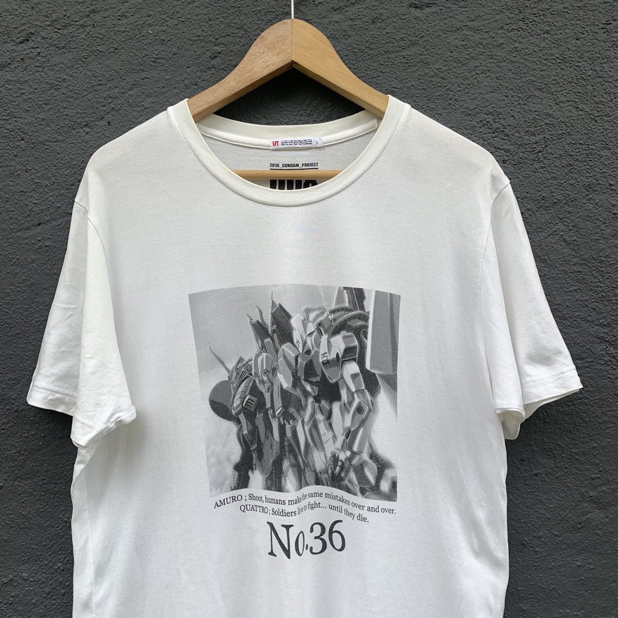 Uniqlo Steals💥 Gundam X Uniqlo Japanese Brand Tee Size US L / EU 52-54 / 3 - 2 Thumbnail