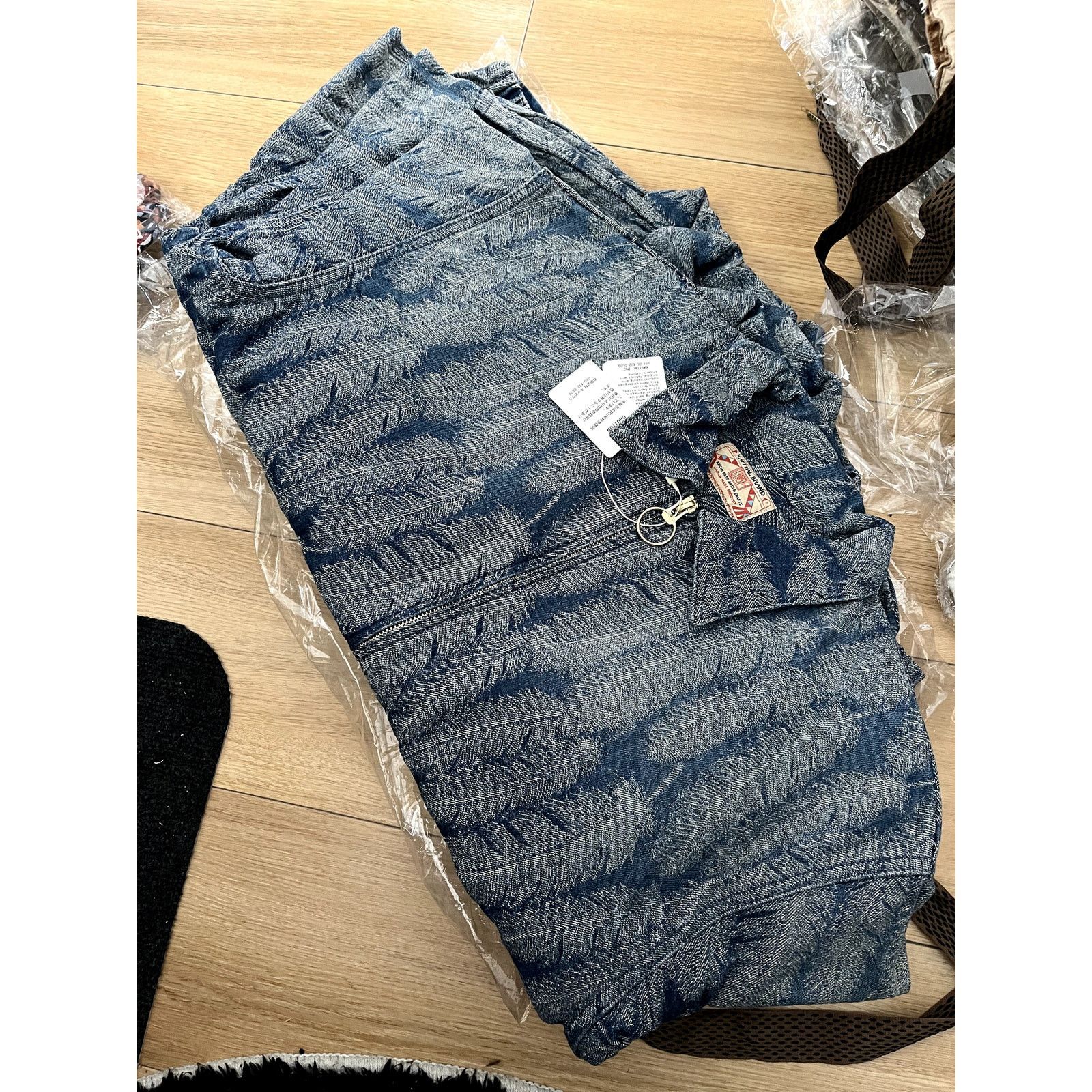 Kapital Kapital 12oz Magpie Feather Denim Drizzler JK Size US XL / EU 56 / 4 - 3 Thumbnail