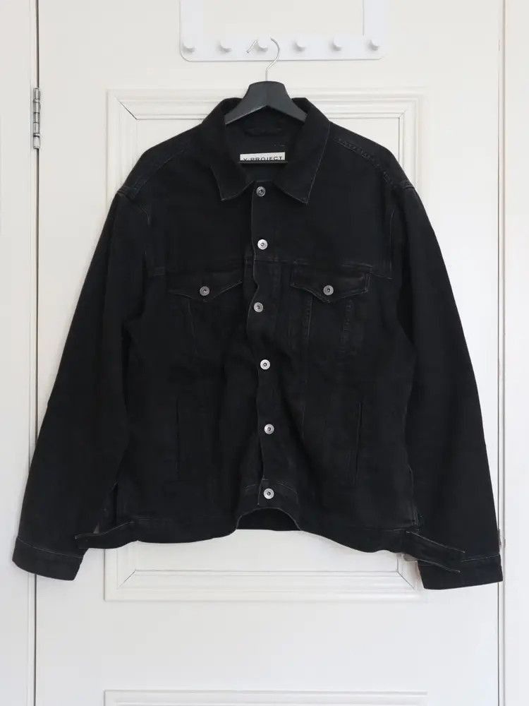Y/Project Winkled Front Denim Jacket