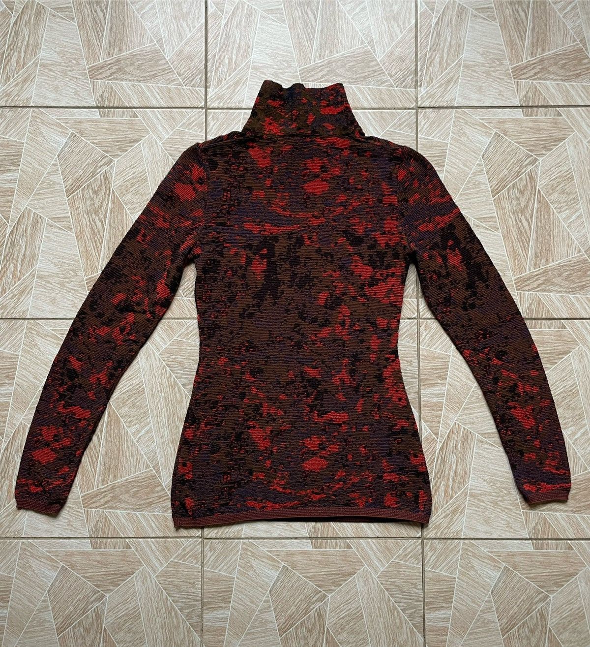 Missoni Italy Designer Missoni Women’s Stretch Knitted Sweater 42 Size M / US 6-8 / IT 42-44 - 5 Thumbnail