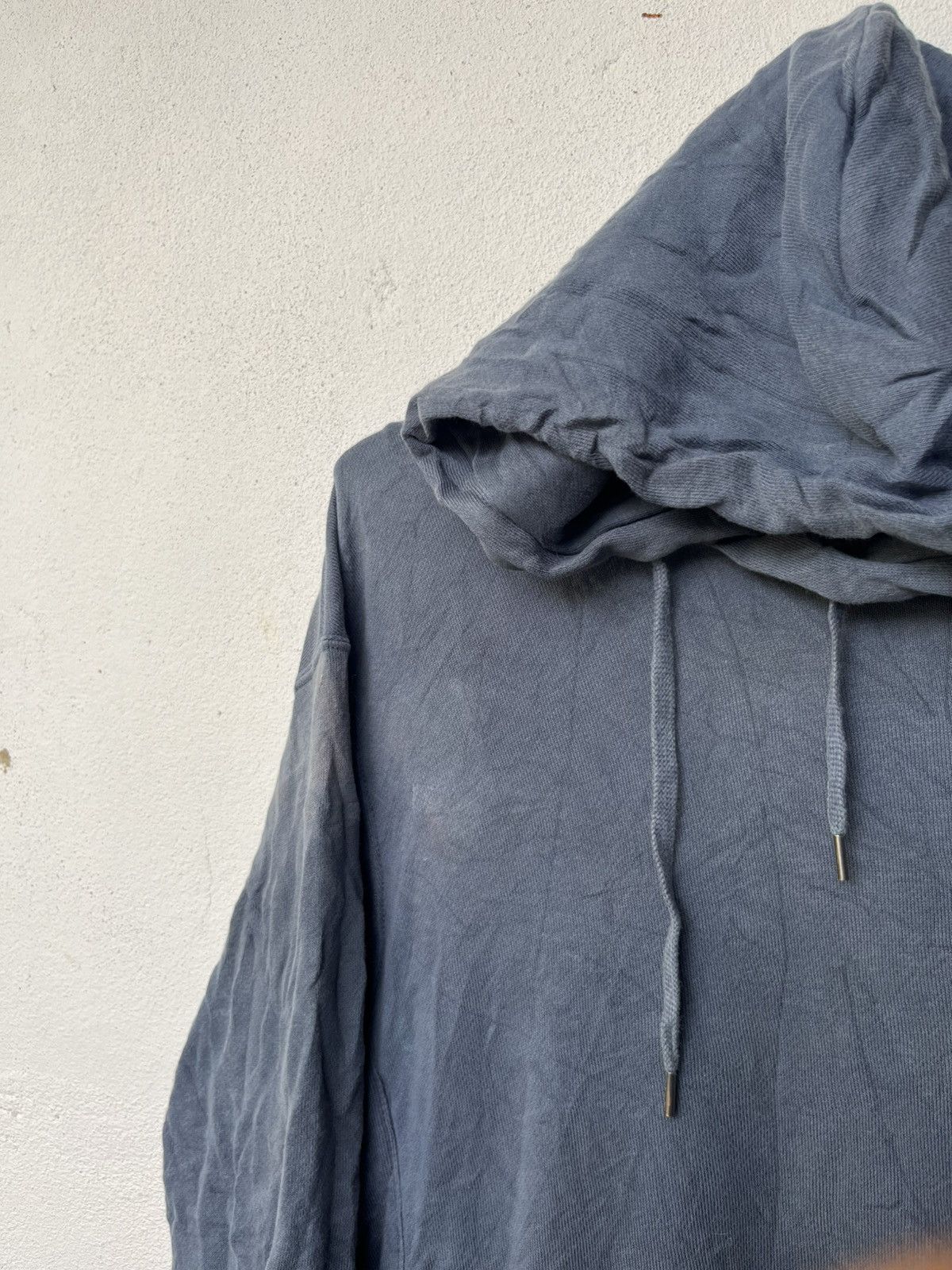 Japanese Brand 💥Uniqlo Worn Out Sunfaded Dirty Blank Sweatshirts Size US L / EU 52-54 / 3 - 6 Thumbnail