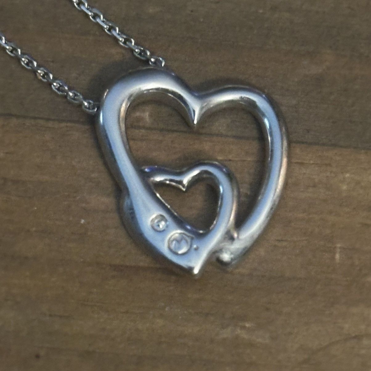 Swarovski Swarovski interlocking crystal hearts pendant necklace Size ONE SIZE - 4 Thumbnail