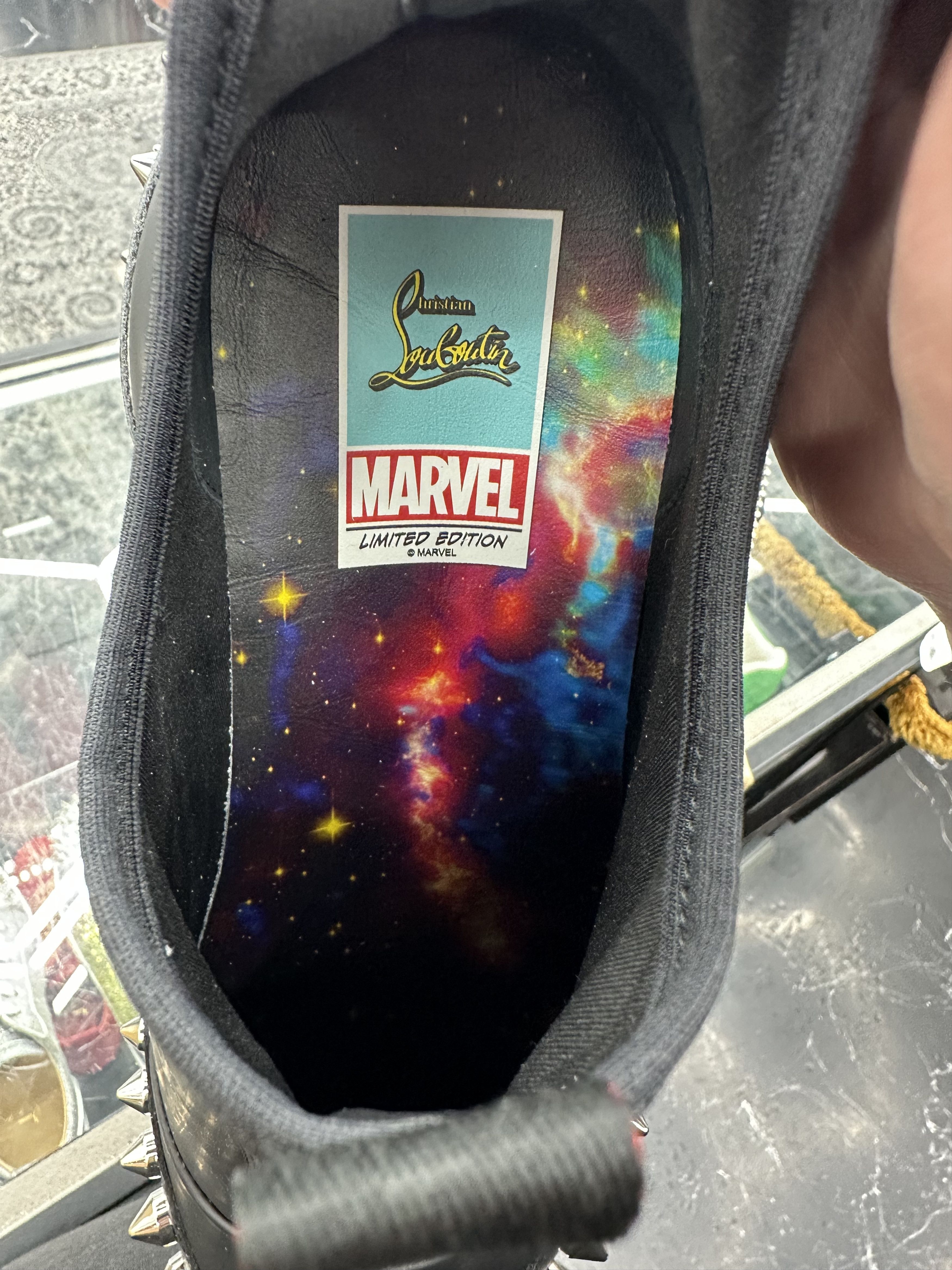 Christian Louboutin CL x Marvel Sharkyloub SP Spikes Size US 8.5 / EU 41-42 - 8 Thumbnail