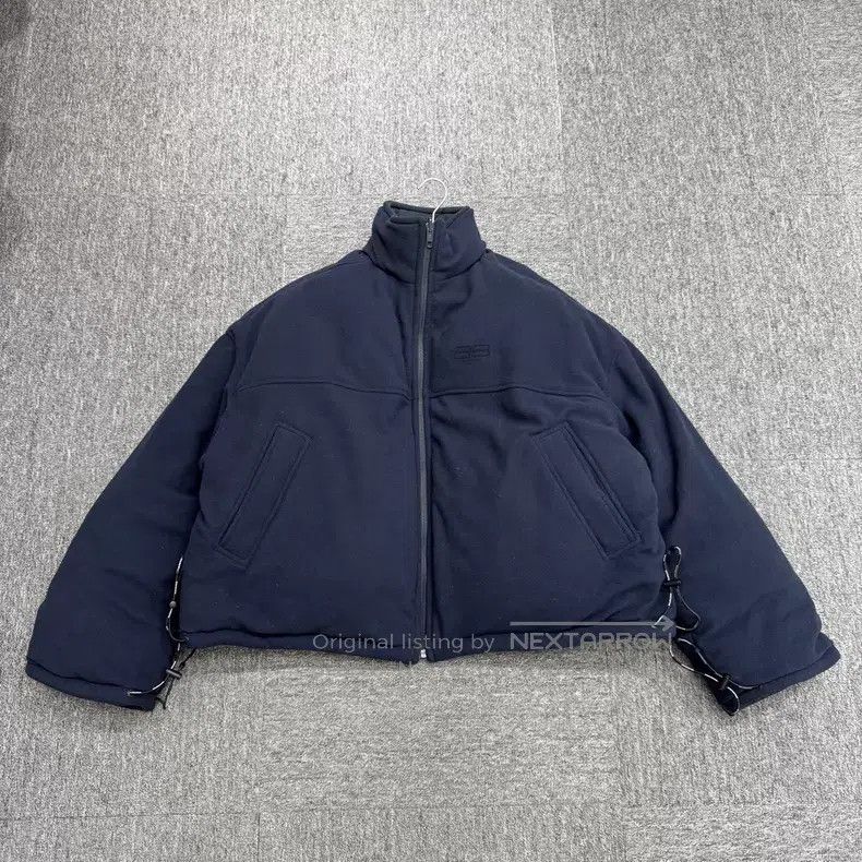 Balenciaga Balenciaga Lock-stitch embroidery reversible cotton coat Size US M / EU 48-50 / 2 - 6 Thumbnail