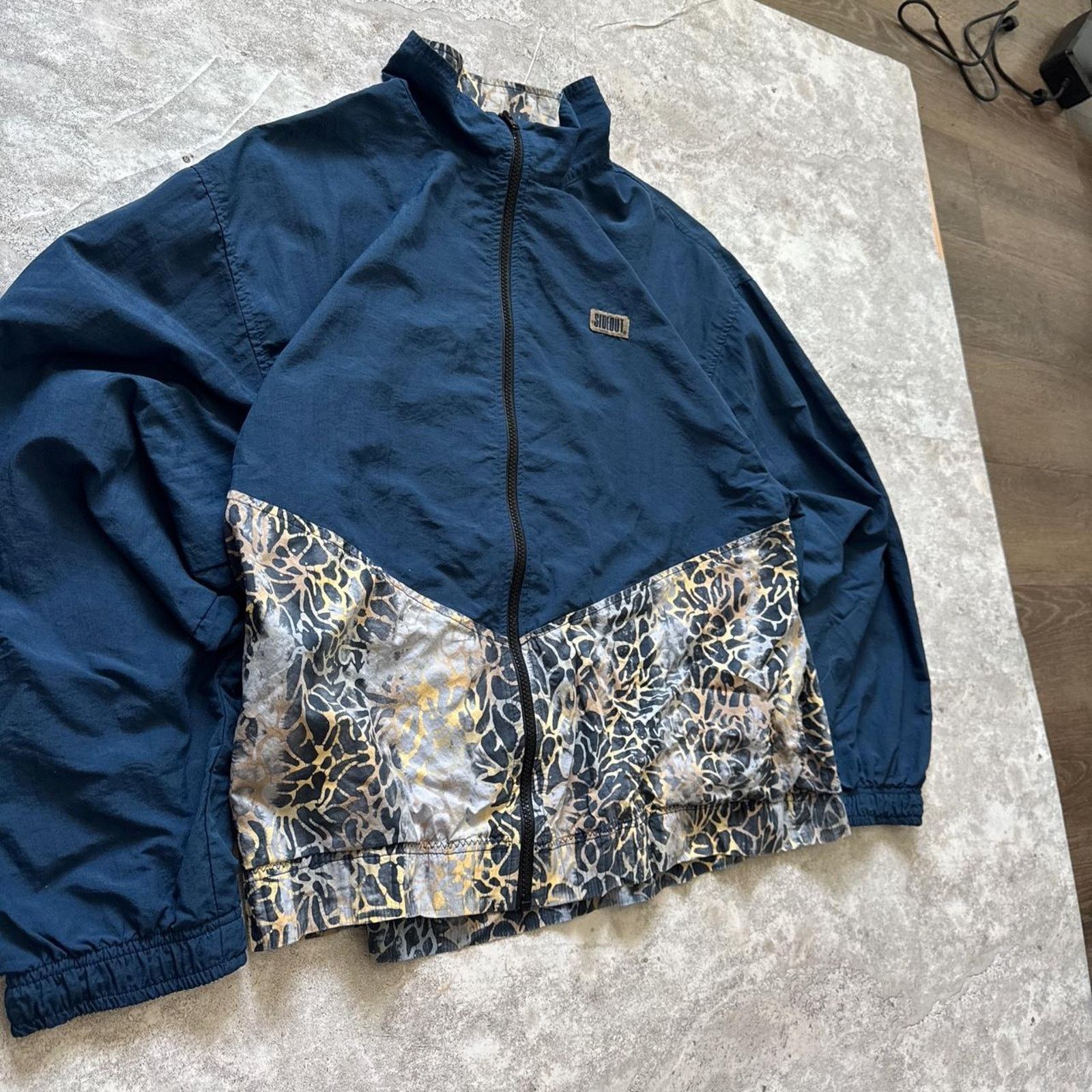 Sideout Vintage Side Out Windbreaker – Size Large Size US L / EU 52-54 / 3 - 2 Thumbnail