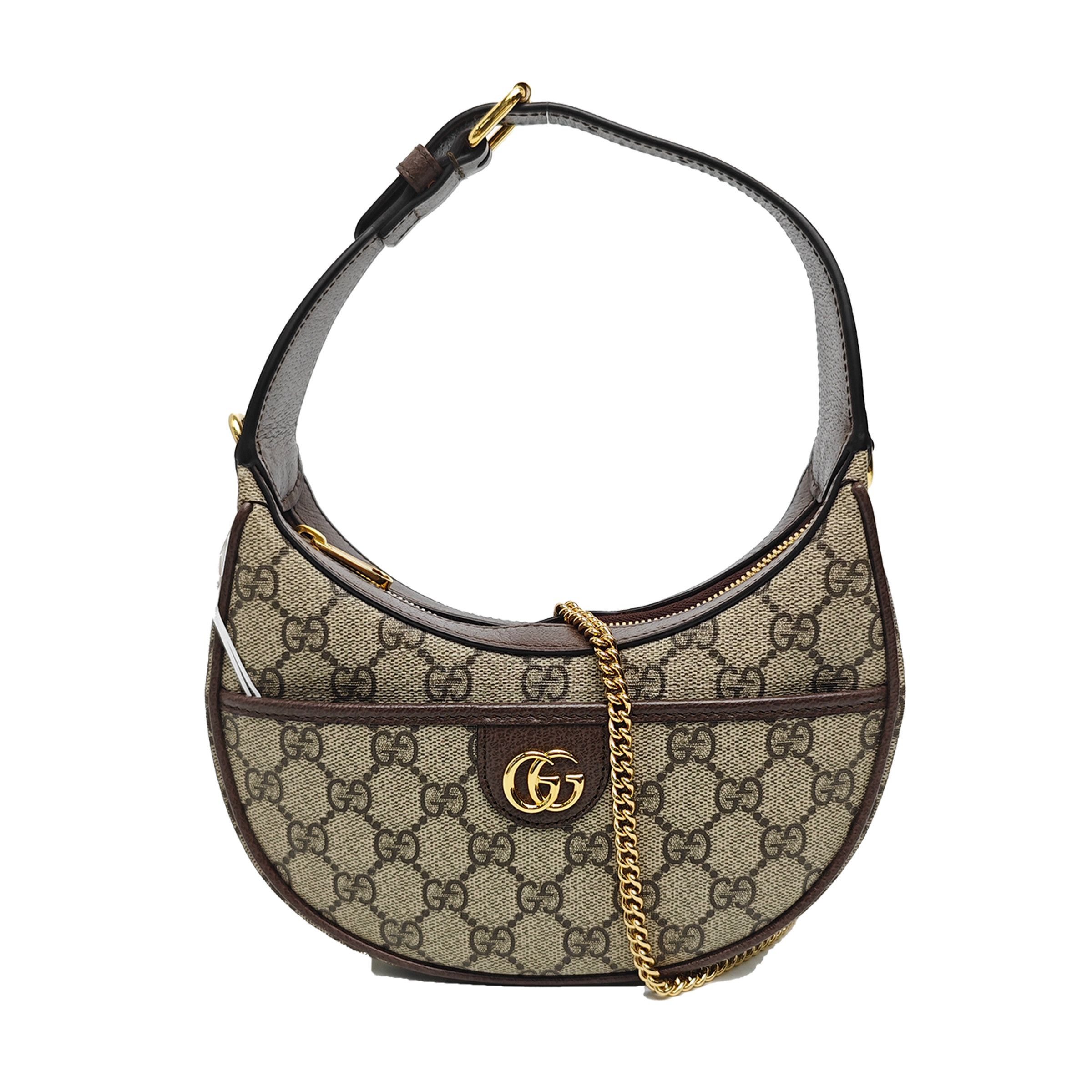 Gucci Gucci GG Supreme Canvas Mini Shoulder Bag One Size Size ONE SIZE - 1 Thumbnail