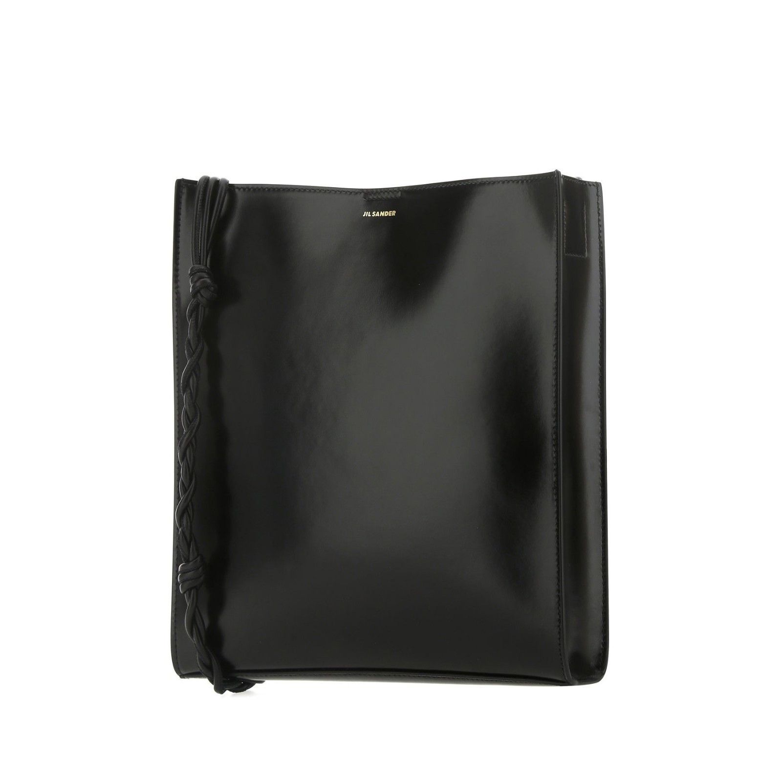 Jil Sander JIL SANDER Tangle Large Black Leather Shoulder Bag New Size ONE SIZE - 2 Thumbnail
