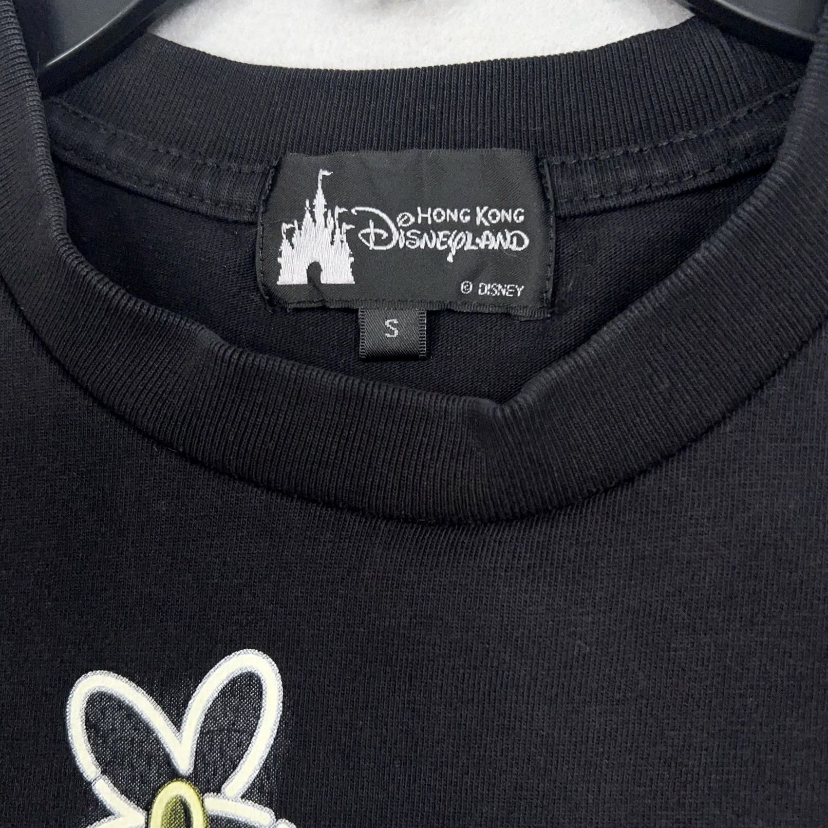 Disney Disney Shirt Womens Small Black Glow in Dark Minnie Mouse Hong Kong Disneyland Crew Neck T-Shirt Boys? Size S / US 4 / IT 40 - 5 Thumbnail