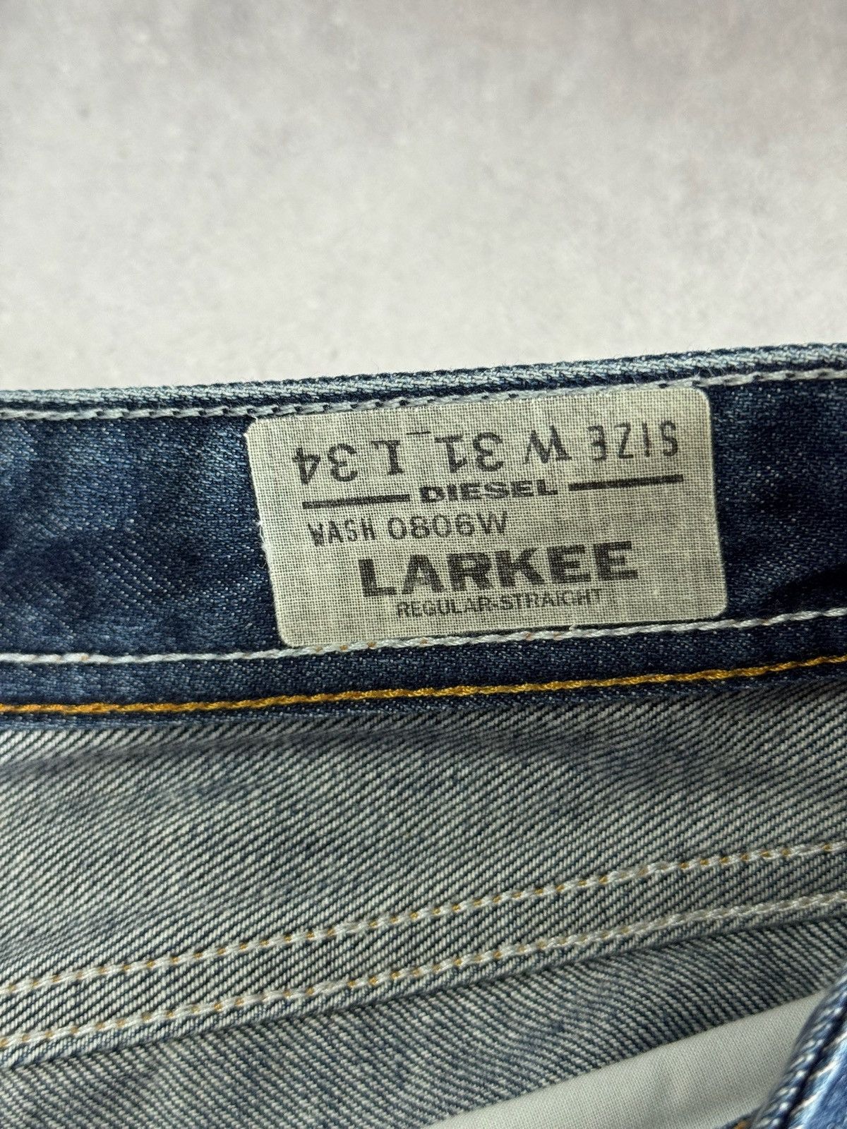 Diesel Diesel Big Logo Denim Pants Jeans Vintage 90s Japanese Y2K Size US 32 / EU 48 - 12 Thumbnail