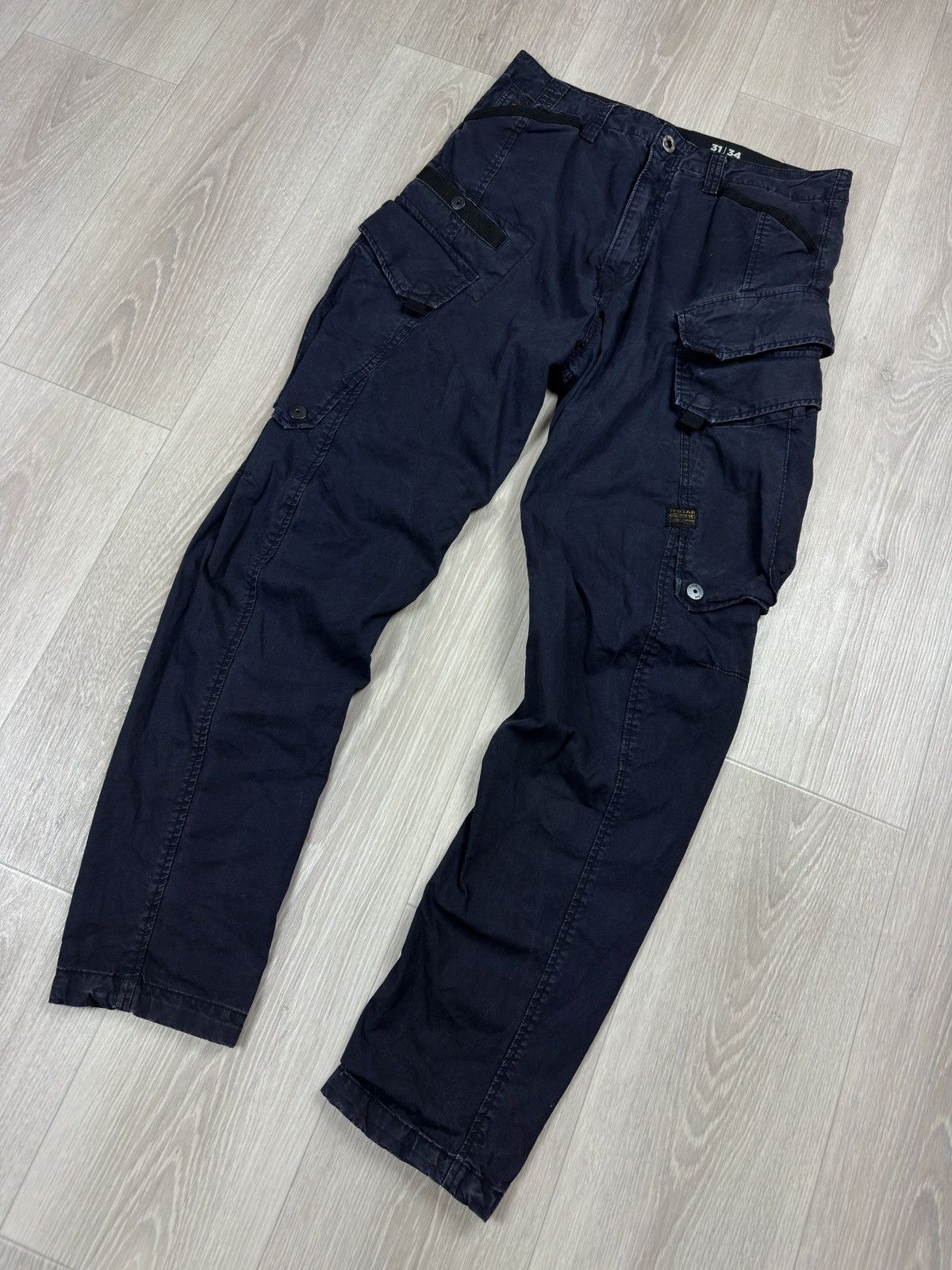 G-Star G-Star Raw Rovic Zip 3D Regular Tapered Cargo Pants Size US 31 - 3 Thumbnail