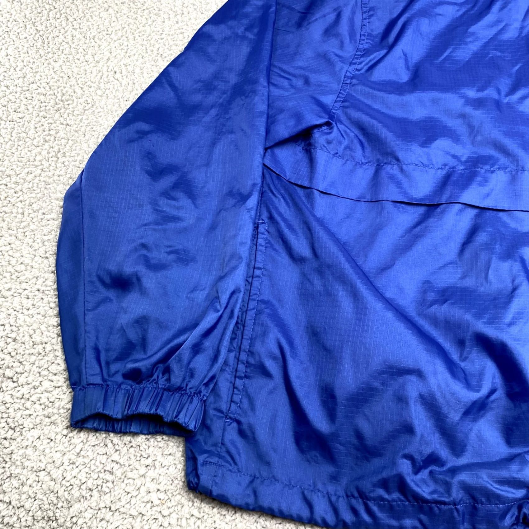 Eddie Bauer VINTAGE Eddie Bauer Ebtek Jacket Mens M Blue Lightweight Hood Windbreaker Size US M / EU 48-50 / 2 - 4 Thumbnail