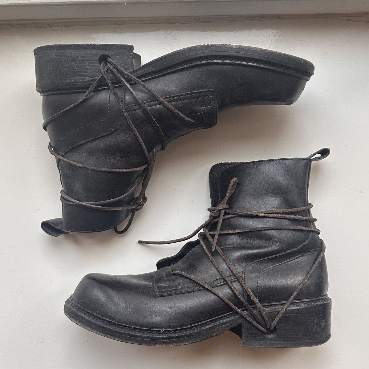 Dirk Bikkembergs Dirk Bikkembergs 90s lace boots Size US 10 / EU 43 - 1 Thumbnail